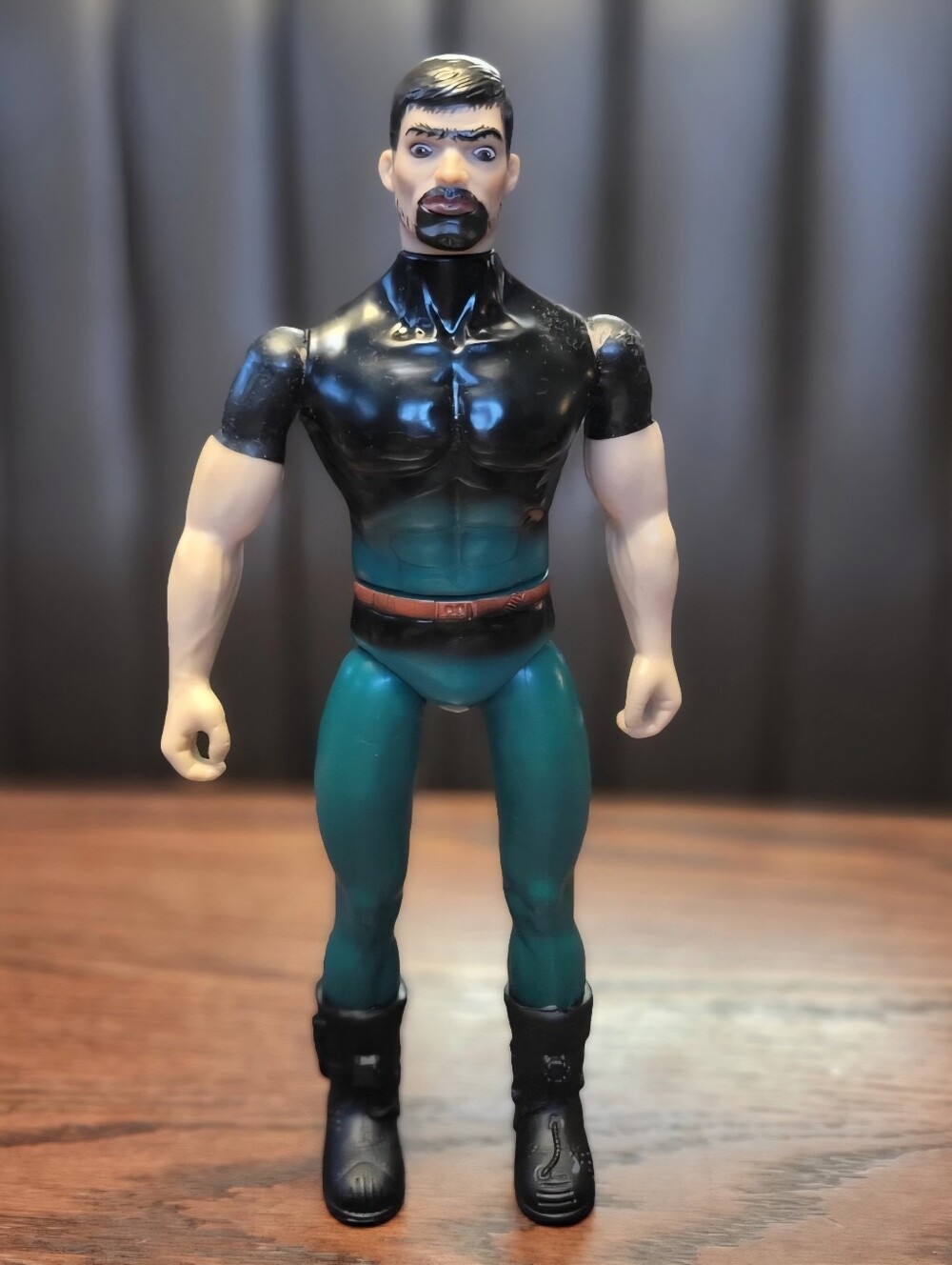 1994 VTG Rare Soldier/Fighter Totsy Collection Black/Green 12-inch Action Figure